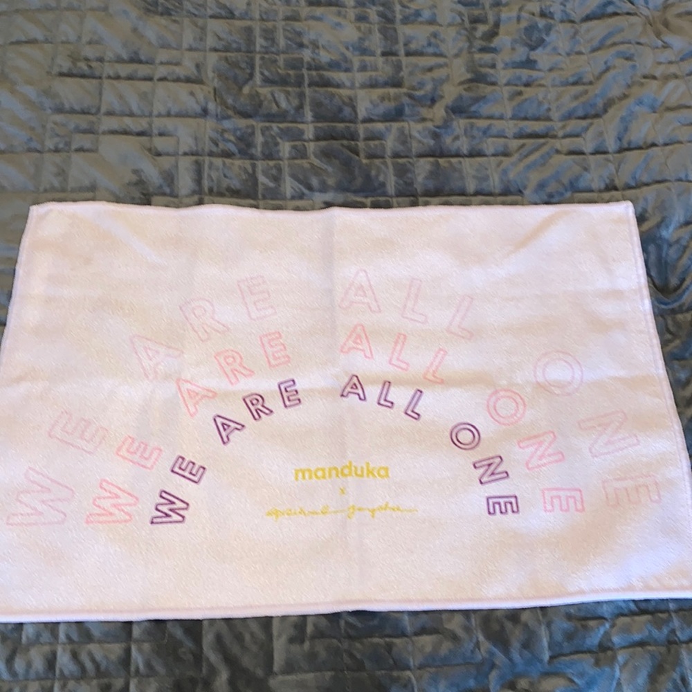 Manduka x Spiritual Gangster yoga hand towel